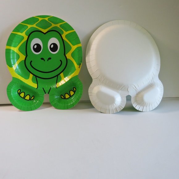 TURTLE  ZOO PALS  Hefty paper plate (1 item) - Picture 1 of 4